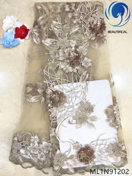 BEAUTIFICAL African 3d Embroidery Lace Fabric Tulle Mesh Tissu French Net Lace African ML1N912
BEAUTIFICAL African 3d Embroidery Lace Fabric Tulle Mesh Tissu French Net Lace African ML1N912