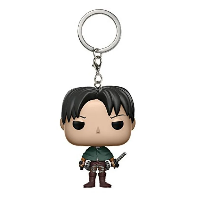 Hot Japan anime Attack on Titan action figures Soldier Commander Levi Ackerman model 4cm Key buckle chain doll collection
Hot Japan anime Attack on Titan action figures Soldier Commander Levi Ackerman model 4cm Key buckle chain doll collection
