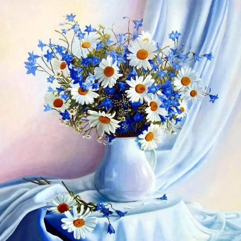New 5D diy Diamond Painting Embroidery Flower Daisy Resin Rhinestones Sets Mosaic Cross Stitch Painting Unifinished Home Decor
New 5D diy Diamond Painting Embroidery Flower Daisy Resin Rhinestones Sets Mosaic Cross Stitch Painting Unifinished Home Decor