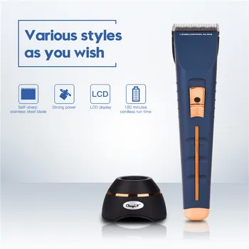 Professional Hair Clipper Electric Rechargeable Hair Cutting Machine Adjustable Motor Speeds and Fine Tuning Men's Trimmer P42
Professional Hair Clipper Electric Rechargeable Hair Cutting Machine Adjustable Motor Speeds and Fine Tuning Men's Trimmer P42