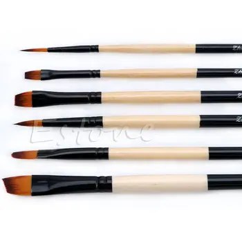 6 Pcs/Set Flat Nylon Hair Paint Brush Gouache Acrylic Oil Painting Art Craft Jy20 19 Dropship
6 Pcs/Set Flat Nylon Hair Paint Brush Gouache Acrylic Oil Painting Art Craft Jy20 19 Dropship