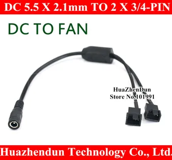 DC POWER SUPPLY 5.5MM X 2.1MM TO 2 X 3/4-PIN PWM FAN POWER ADAPTER CABLE 20CM 5.5*2.1mm
DC POWER SUPPLY 5.5MM X 2.1MM TO 2 X 3/4-PIN PWM FAN POWER ADAPTER CABLE 20CM 5.5*2.1mm
