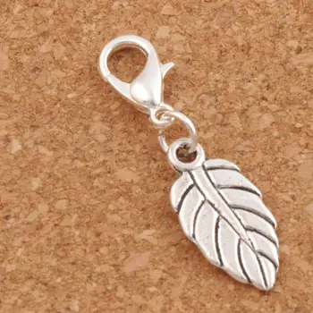 Cute Small Leaf Lobster Claw Clasp Charm Beads 32.8x9.4mm 100pcs zinc alloy Bead Jewelry DIY C383
Cute Small Leaf Lobster Claw Clasp Charm Beads 32.8x9.4mm 100pcs zinc alloy Bead Jewelry DIY C383