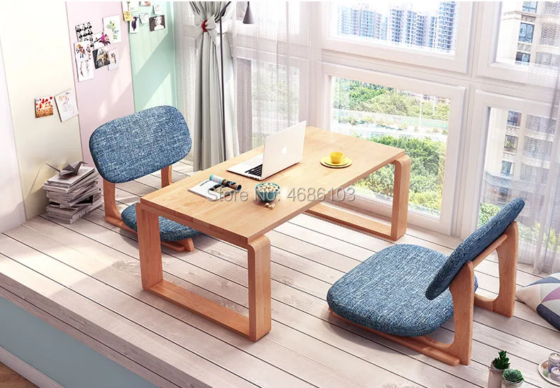 Japanese Tatami Floor Chair Zaisu,Chair with Leather Waterproof,Meditation Chair Lazy Sofa Backrest Chair Back Support Yoga-caki