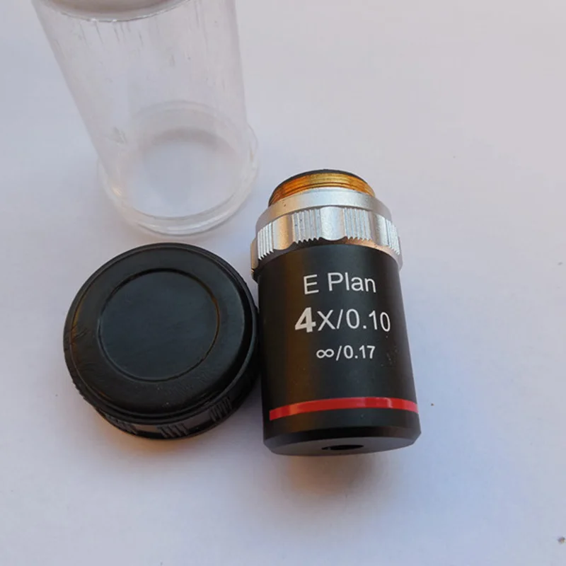 4x 195mm Standard Biological Microscope Plan Achromatic Infinity Professional Objective Lens NA 0.10 1PC High Grade
4x 195mm Standard Biological Microscope Plan Achromatic Infinity Professional Objective Lens NA 0.10 1PC High Grade