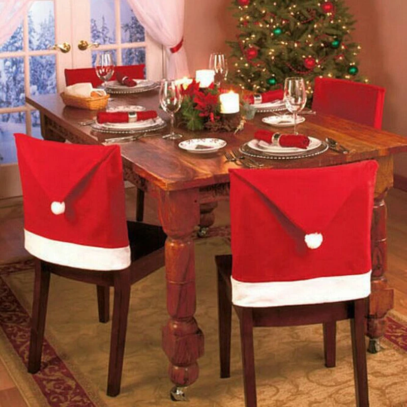 (6 pieces/lot)Santa Red Hat Chair Covers Merry Christmas Decor Dinner Chair Xmas Cap Sets Home Room Indoor Decoration Wholesale
(6 pieces/lot)Santa Red Hat Chair Covers Merry Christmas Decor Dinner Chair Xmas Cap Sets Home Room Indoor Decoration Wholesale