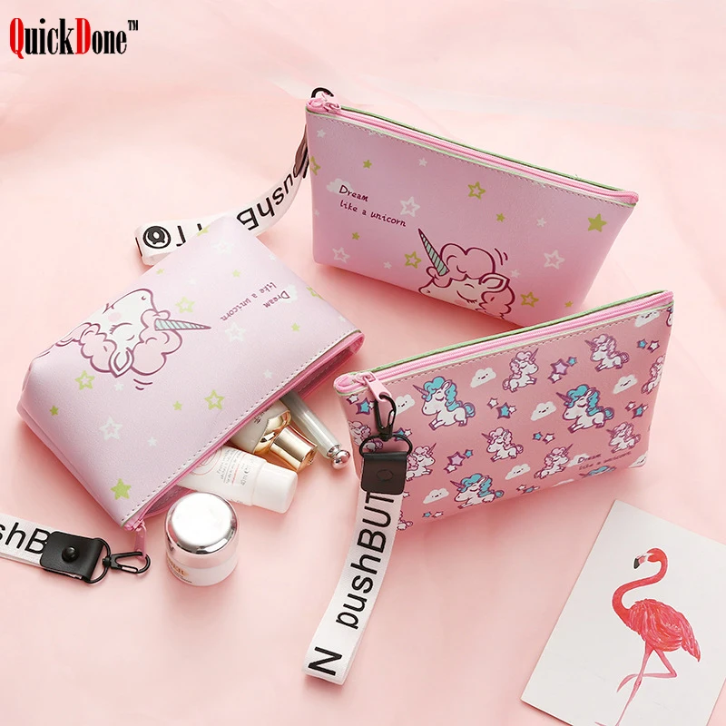 QuickDone Unicorn Cosmetic Storage Bag Portable Cute Cosmetics Pouch Fashion Women Makeup Organizer Travel Toiletry Tools DK0031
QuickDone Unicorn Cosmetic Storage Bag Portable Cute Cosmetics Pouch Fashion Women Makeup Organizer Travel Toiletry Tools DK0031