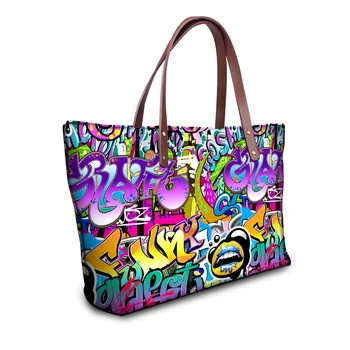 Cartoon Women Handbags Punk Graffiti Women Bags High Quantity Big Teenager Girls Handbag Ladies Shoulder Bags Casual Female Tote
Cartoon Women Handbags Punk Graffiti Women Bags High Quantity Big Teenager Girls Handbag Ladies Shoulder Bags Casual Female Tote