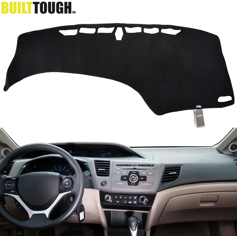 Коврик для приборной панели подходит Honda Civic 9th 2012 2013 2014 2015|carpeting carpets|carpet covercarpet honda