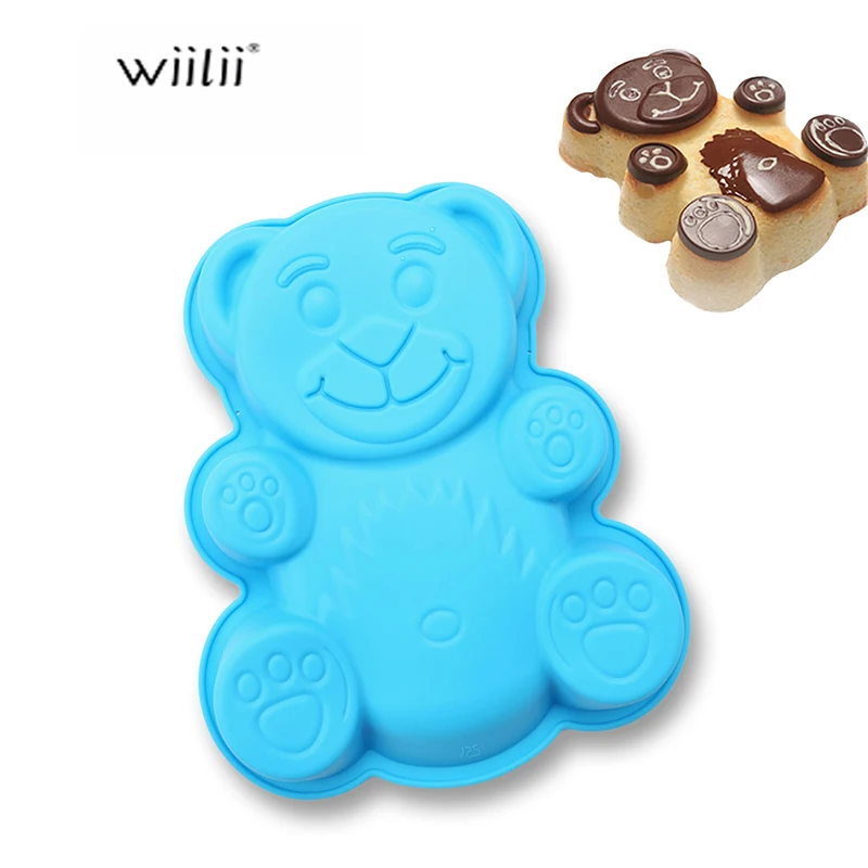 WIILII Large Bear Cake Baking Tray Silicone Cake Baking Tool Mold Baking Tray Oven Easy To Release Mold High Temperature
WIILII Large Bear Cake Baking Tray Silicone Cake Baking Tool Mold Baking Tray Oven Easy To Release Mold High Temperature