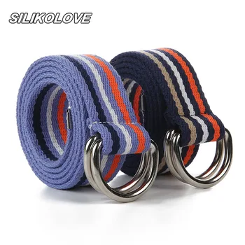 Trend 3.2cm Canvas Belt Double Ring Jeans Wild Multicolor Casual Belts for Youth Women Men Simple Cintura In Pelle
Trend 3.2cm Canvas Belt Double Ring Jeans Wild Multicolor Casual Belts for Youth Women Men Simple Cintura In Pelle