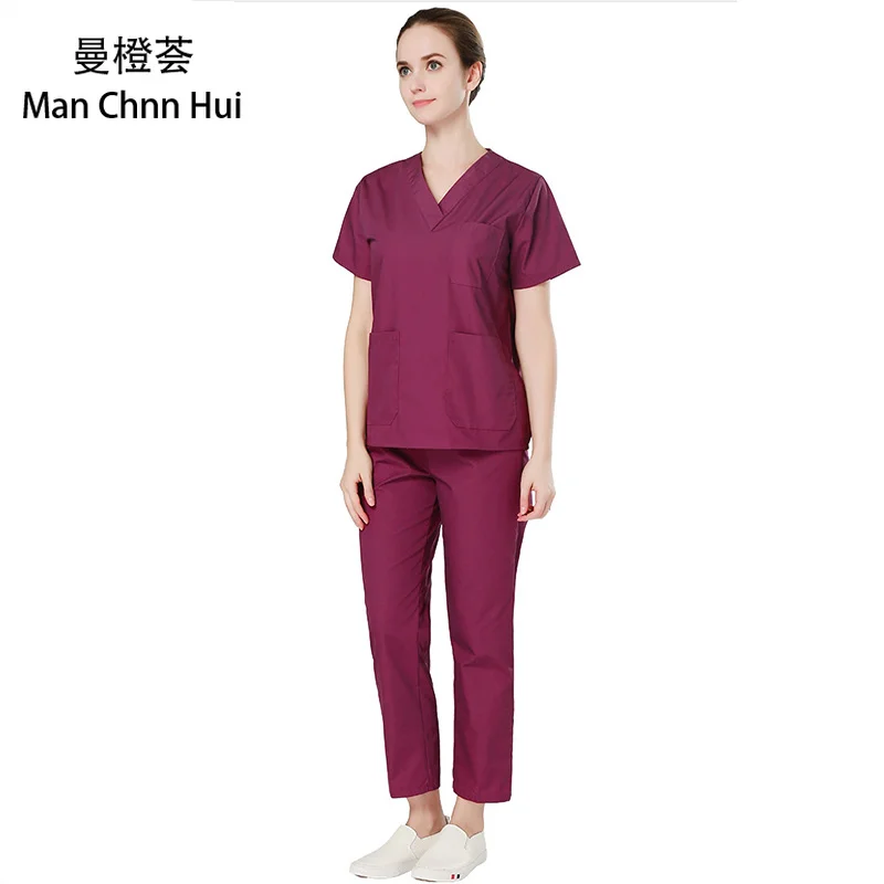 Medical costume nursing uniform hospital Surgical gown women medical clinical uniforms scrubs suit
Medical costume nursing uniform hospital Surgical gown women medical clinical uniforms scrubs suit