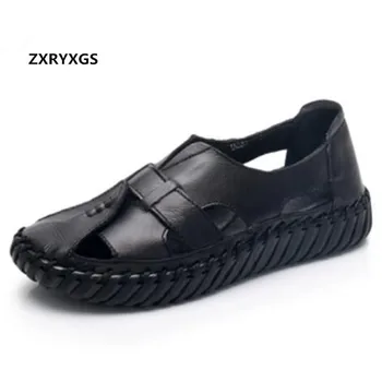 2019 New Summer Shoes Woman Casual Shoes Sandals Flat Shoes Soft Comfort Real Leather Sandals Summer Women Sneakers Plus Size
2019 New Summer Shoes Woman Casual Shoes Sandals Flat Shoes Soft Comfort Real Leather Sandals Summer Women Sneakers Plus Size