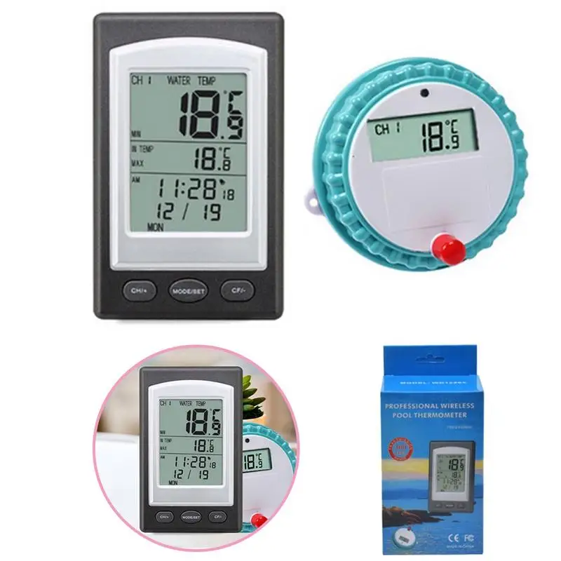 Wireless Buoy Swimming Pool Hydrotherapy Center Thermometer Long Distance Waterproof Not The Solar Power Model
Wireless Buoy Swimming Pool Hydrotherapy Center Thermometer Long Distance Waterproof Not The Solar Power Model