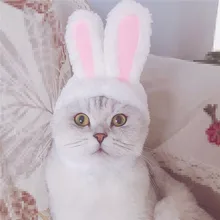 Ear-Hat-Accessories Rabbit-Ears Bunny Pink Dogs Small Kitten Party New Pet for Cat Portable