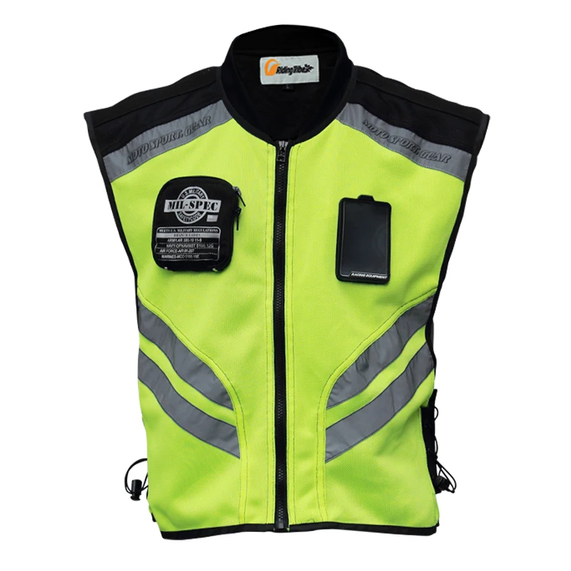 2016 Motorcycle riding clothing refective vest safety vest fit men and women green size M-XXXL .
2016 Motorcycle riding clothing refective vest safety vest fit men and women green size M-XXXL .