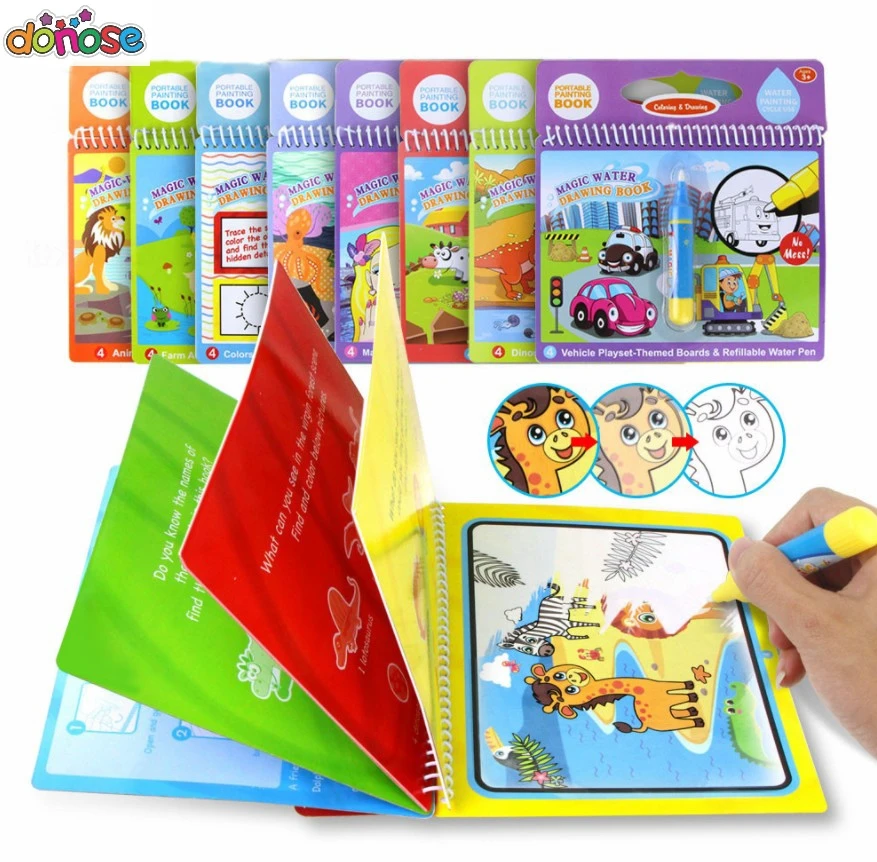 Magic Water Drawing Book Coloring Book Doodle & Magic Pen Painting Drawing Board For Kids Toys Birthday Gift )
Magic Water Drawing Book Coloring Book Doodle & Magic Pen Painting Drawing Board For Kids Toys Birthday Gift )
