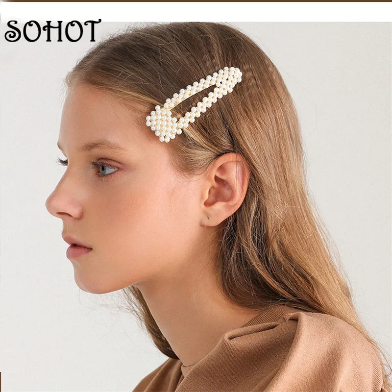 SOHOT Korean Design DIY Handmade Full Imitation Pearl Women Hearwear Hairclip Cute Hairgrip Headdress Girl Birthday Jewelry Gift
SOHOT Korean Design DIY Handmade Full Imitation Pearl Women Hearwear Hairclip Cute Hairgrip Headdress Girl Birthday Jewelry Gift