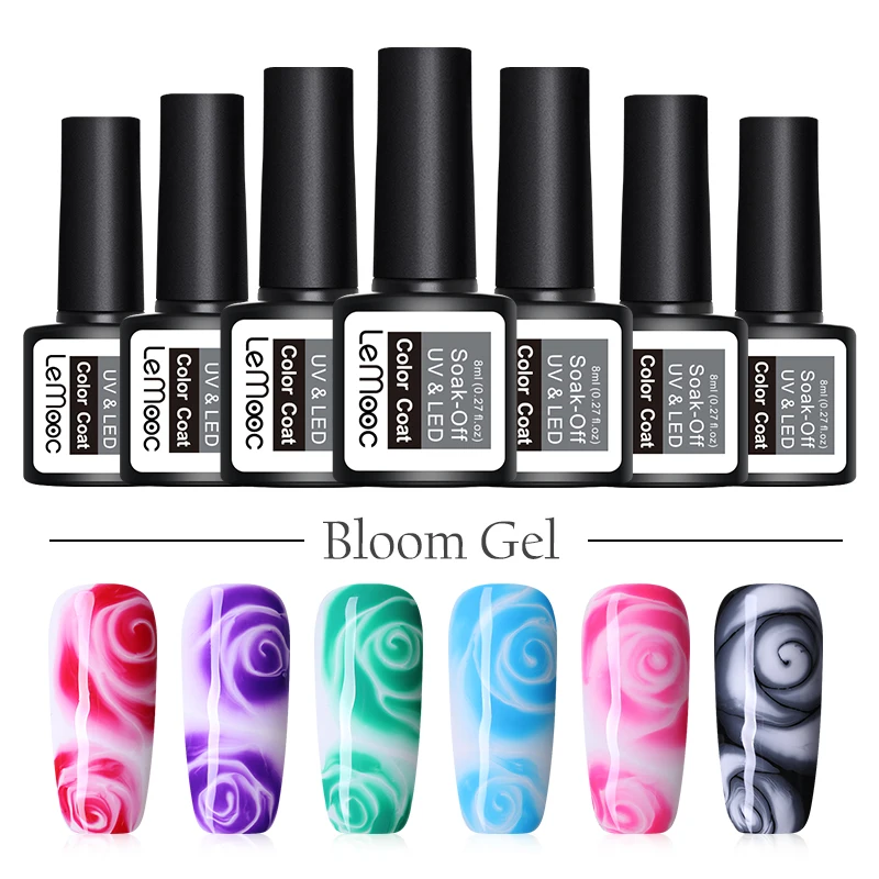 LEMOOC 8ml Nail Blossom Gel Clear White Blossom Painting Gel Soak Off UV Gel Lacquer Long-lasting Nail Art Varnish
LEMOOC 8ml Nail Blossom Gel Clear White Blossom Painting Gel Soak Off UV Gel Lacquer Long-lasting Nail Art Varnish