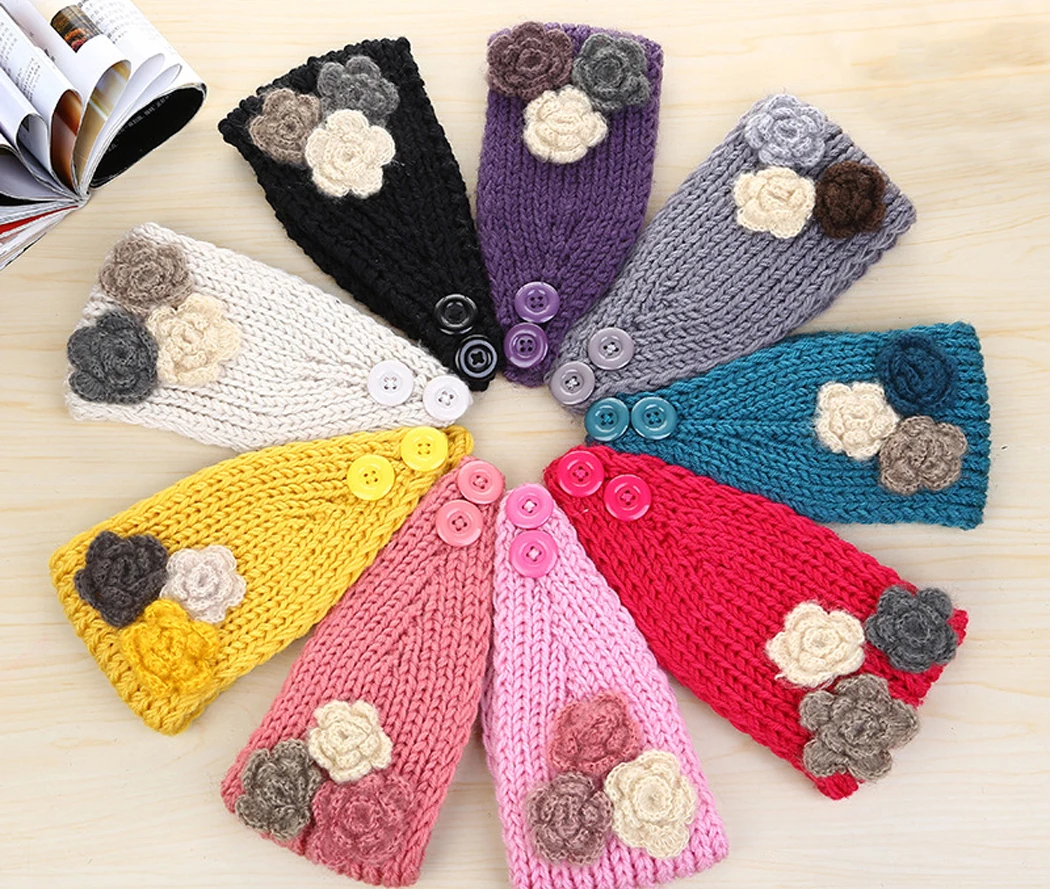 2018 Fashion Knit Flowers Crochet Turban Headband Warm Women Headbands For Lady Elastic Hair Wrap Girls Bandage Hair accessories
2018 Fashion Knit Flowers Crochet Turban Headband Warm Women Headbands For Lady Elastic Hair Wrap Girls Bandage Hair accessories