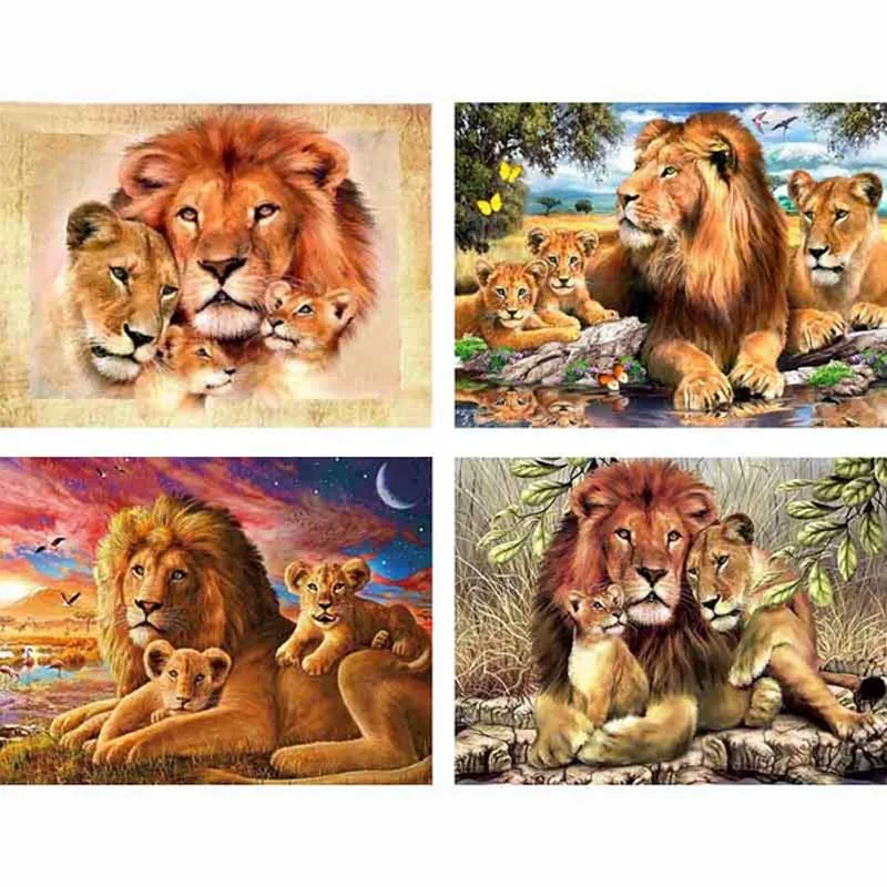 DIY 5D Full Diamonds Embroidery animal square Diamond Painting Cross Stitch Kits Diamond Mosaic Home Decoration lion
DIY 5D Full Diamonds Embroidery animal square Diamond Painting Cross Stitch Kits Diamond Mosaic Home Decoration lion