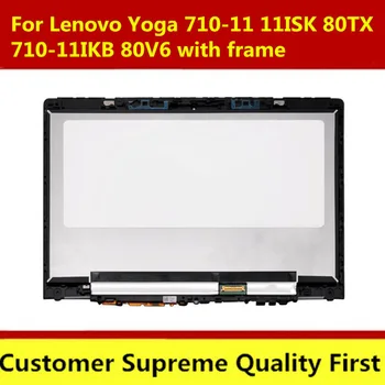 New 11.6'' 1920*1080 Lcd Display with Touch Panel Assembly for Lenovo Yoga 710-11isk Yoga 710-11 11ISK with frame
New 11.6'' 1920*1080 Lcd Display with Touch Panel Assembly for Lenovo Yoga 710-11isk Yoga 710-11 11ISK with frame