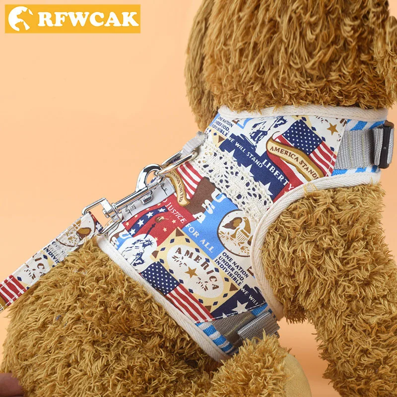 RFWCAK 2019 New Bohemia Retro Pet Vest Chest Harness Suit Safety Dog Leash Walking Teddy Small Breed Dog Collar Pet Supplies
RFWCAK 2019 New Bohemia Retro Pet Vest Chest Harness Suit Safety Dog Leash Walking Teddy Small Breed Dog Collar Pet Supplies