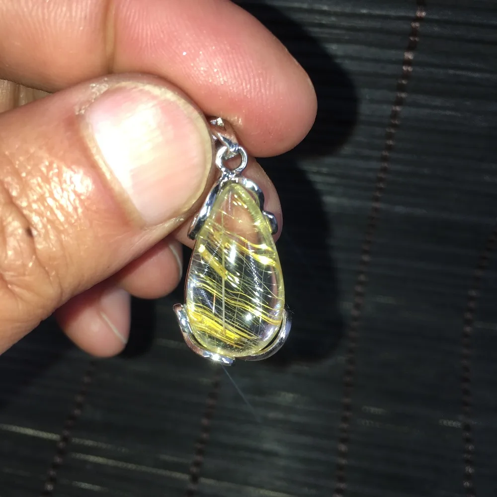 Natural titanium crystal Women or Man Necklace Pendant Super energy Healing Crystal T1328
Natural titanium crystal Women or Man Necklace Pendant Super energy Healing Crystal T1328