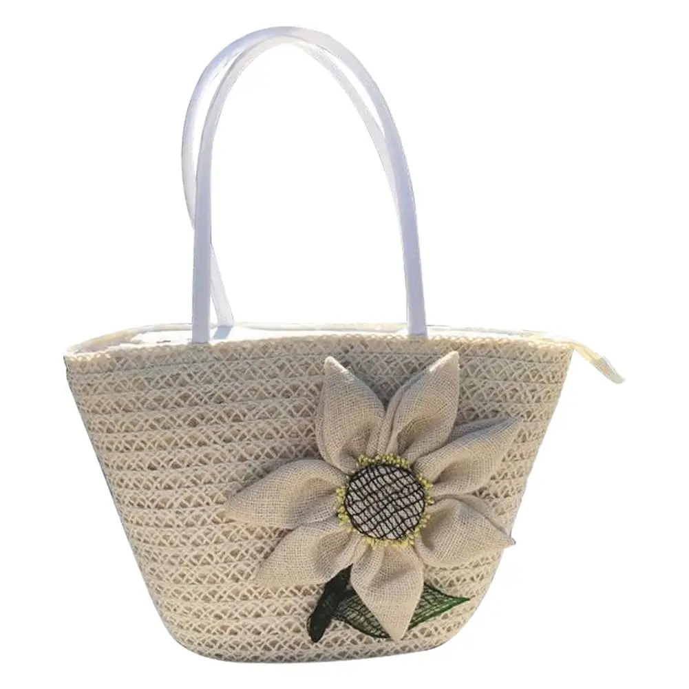 Women Tote Beach Bag Tote Causal Fashion Bohemian Beach Straw Hand Woven Large Single Shoulder Bags Sunflower Flower Handbag Bag
Women Tote Beach Bag Tote Causal Fashion Bohemian Beach Straw Hand Woven Large Single Shoulder Bags Sunflower Flower Handbag Bag