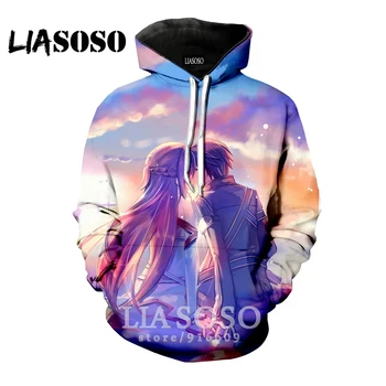 3D Print Hoodie Men streetwear shirt homme women clothes Sword Art Online fashion harajuku Sweatshirt shirt anime Hoodies E720
3D Print Hoodie Men streetwear shirt homme women clothes Sword Art Online fashion harajuku Sweatshirt shirt anime Hoodies E720