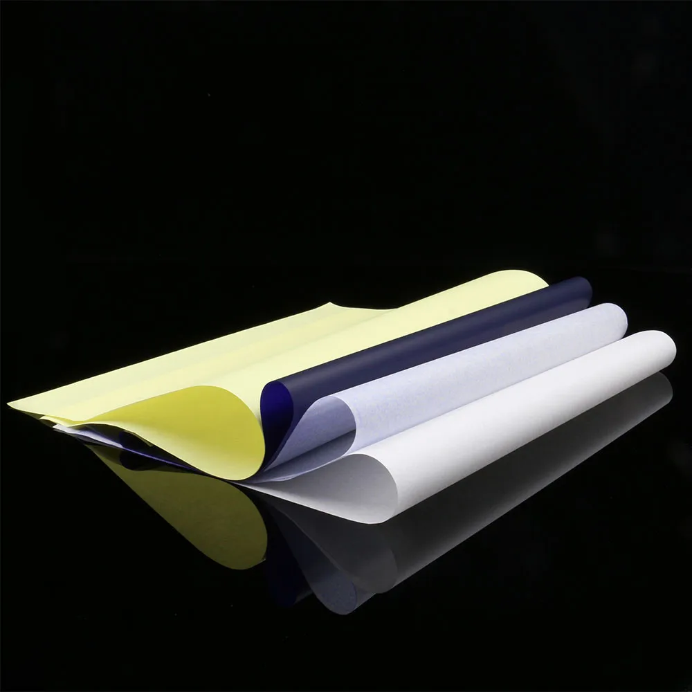 10pcs High quality Tattoo Stencil Transfer Carbon Paper Top A4 Size Tattoo Transfer Paper Supply STP-10#
10pcs High quality Tattoo Stencil Transfer Carbon Paper Top A4 Size Tattoo Transfer Paper Supply STP-10#