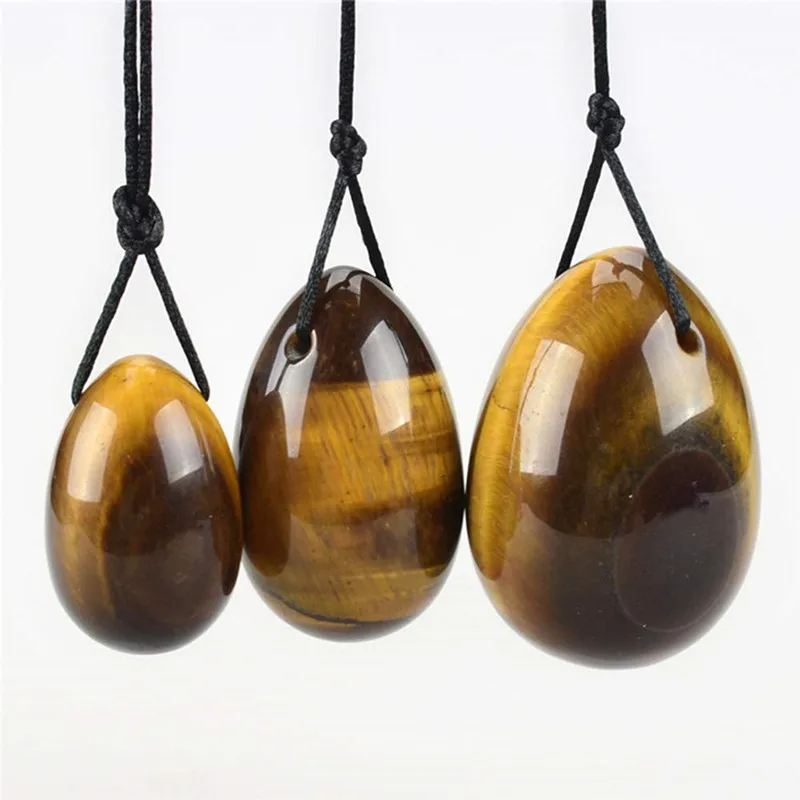 Natural Tiger Eye Yoni Egg Kegel Exerciser Jade Massager Exerciser Maternity Vaginal Massage Stone Crystals
Natural Tiger Eye Yoni Egg Kegel Exerciser Jade Massager Exerciser Maternity Vaginal Massage Stone Crystals