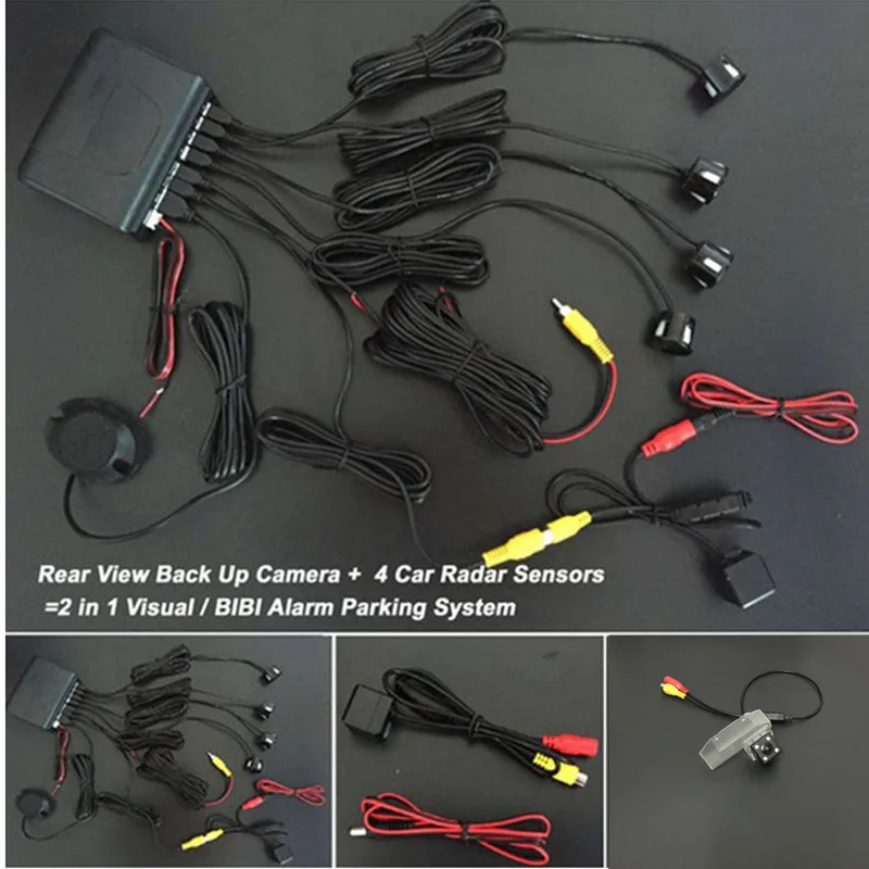 2 in 1 BIBI Alarm Parking System Auto Rear View Camera + Car Parking Sensors Radar For Mazda RX-8 RX8 RX 8 2003~2011
2 in 1 BIBI Alarm Parking System Auto Rear View Camera + Car Parking Sensors Radar For Mazda RX-8 RX8 RX 8 2003~2011
