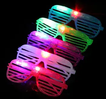 Light Up Glow Shutter Glasses LED Shades Flashing luminous Wedding Hen Night Fancy Dress Concert Cheer atmosphere props gift
Light Up Glow Shutter Glasses LED Shades Flashing luminous Wedding Hen Night Fancy Dress Concert Cheer atmosphere props gift