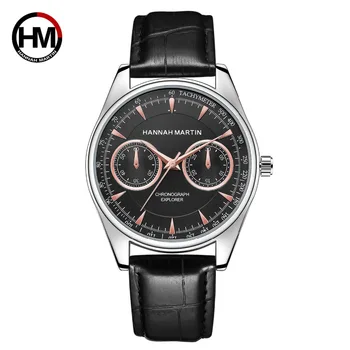 Hannah Martin Casual Quartz Men Watches Sport Water Resistant Wrist Watches Gold Black Leather Watch Men Reloj Hombre
Hannah Martin Casual Quartz Men Watches Sport Water Resistant Wrist Watches Gold Black Leather Watch Men Reloj Hombre