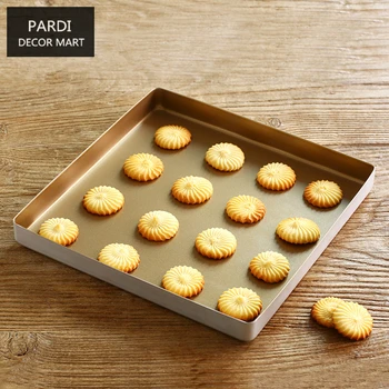 28cm Square shape Gold color no adhesion Pizza pan baking pan for cakes pies biscuits 1pc/lot
28cm Square shape Gold color no adhesion Pizza pan baking pan for cakes pies biscuits 1pc/lot