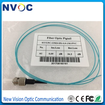30Pcs/Lot,ST/UPC Fiber Optical Pigtail,Simplex,0.9 mm,1M,PVC Jacket,Simplex PVC 0.9mm 1 Meter ST/UPC Fiber Optic Pigtail
30Pcs/Lot,ST/UPC Fiber Optical Pigtail,Simplex,0.9 mm,1M,PVC Jacket,Simplex PVC 0.9mm 1 Meter ST/UPC Fiber Optic Pigtail