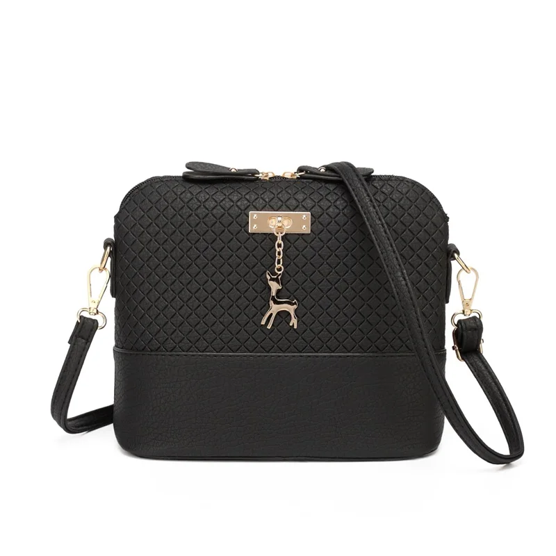 Quilted shell bag pendant cute deer New female bag quality pu leather soft face women bag wild shoulder messenger bag
Quilted shell bag pendant cute deer New female bag quality pu leather soft face women bag wild shoulder messenger bag