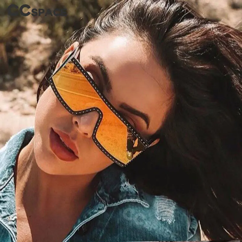 Shiny Rivet Goggle Sunglasses Men Women Retro Steam Punk UV400 Vintage Glasses 46830
Shiny Rivet Goggle Sunglasses Men Women Retro Steam Punk UV400 Vintage Glasses 46830