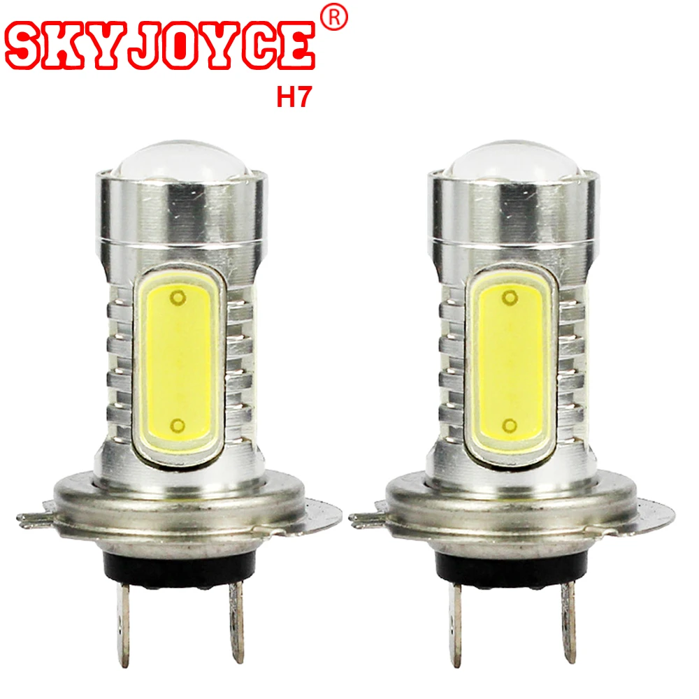 SKYJOYCE white yellow parking H7 led headlights auto fog lamps bulbs car driving led kits Accessories H11 H16 H4 H1 H3 H8 LED