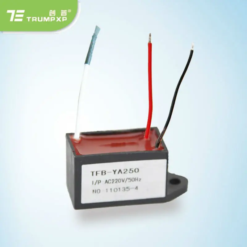 1pc TRUMPXP TFB-YA250 DC12V AC200-240V negative ion generator for dust cleaner heater hand dryer part
1pc TRUMPXP TFB-YA250 DC12V AC200-240V negative ion generator for dust cleaner heater hand dryer part