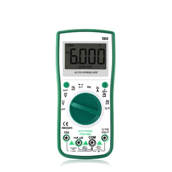 ALLSOME Automatic Portable Digital Multimeter Intelligent 6000 Counts AC/DC Voltage Current Test Tool MT013
ALLSOME Automatic Portable Digital Multimeter Intelligent 6000 Counts AC/DC Voltage Current Test Tool MT013