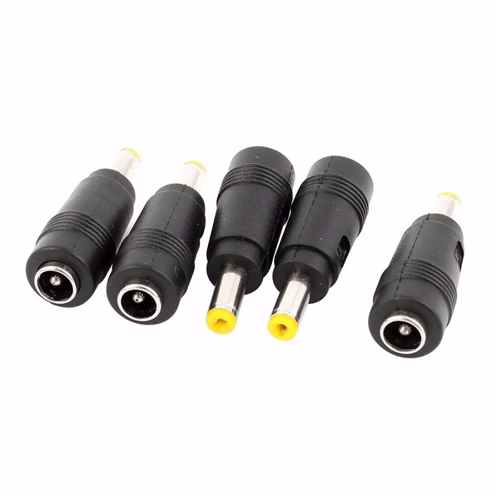 6pcs lot 4.8mm x 1.7mm Male Plug to 5.5mm x 2.1mm female socket DC Power Adapter Connector
6pcs lot 4.8mm x 1.7mm Male Plug to 5.5mm x 2.1mm female socket DC Power Adapter Connector