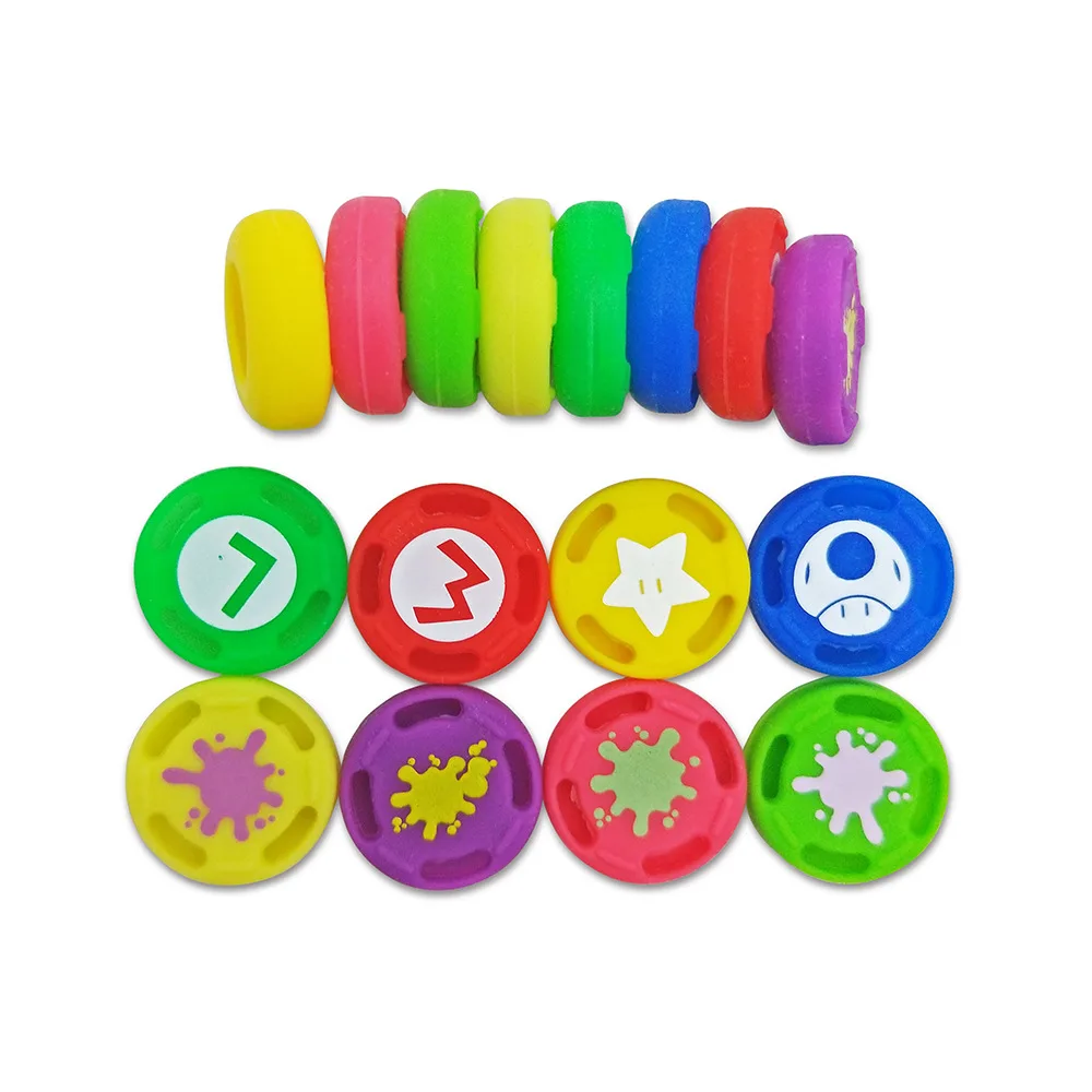 8pcs Splatoon 2 Joystick Caps Thumb Stick Grip Button For Nintend Switch Nintendoswitch NS Console Cover Cap Game Accessories
8pcs Splatoon 2 Joystick Caps Thumb Stick Grip Button For Nintend Switch Nintendoswitch NS Console Cover Cap Game Accessories
