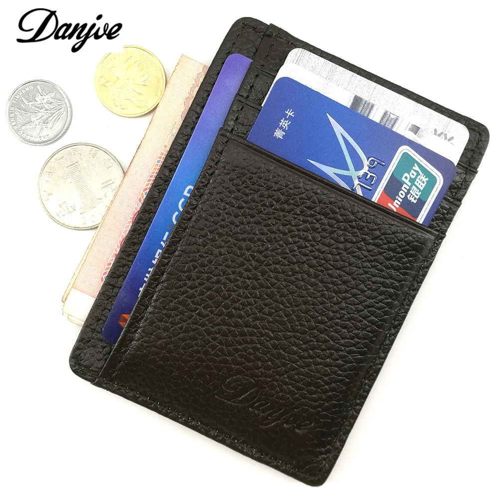 DANJUE Genuine Leather Slim Dollar Clip Women&men Card Holder RFID Blocking Bank Business Card Case Small Wallet
DANJUE Genuine Leather Slim Dollar Clip Women&men Card Holder RFID Blocking Bank Business Card Case Small Wallet