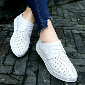 Dwayne Womens Shoes Genuine Leather Oxfords Flats Ladies Shoes Breathable Walking Sneakers Ballet Loafers Sapato Feminino
Dwayne Womens Shoes Genuine Leather Oxfords Flats Ladies Shoes Breathable Walking Sneakers Ballet Loafers Sapato Feminino