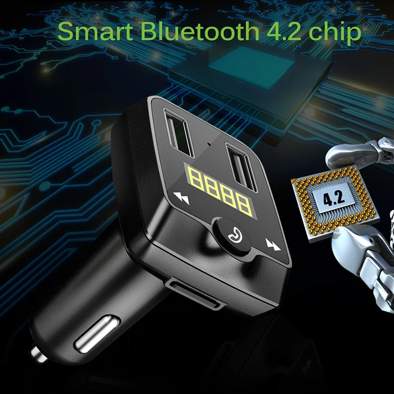 Onever Fm Transmitter Car Modulator MP3 Player Fm Radio Bluetooth Handsfree Kit Car TF USB Audio MP3 Player USB Phone Charger
Onever Fm Transmitter Car Modulator MP3 Player Fm Radio Bluetooth Handsfree Kit Car TF USB Audio MP3 Player USB Phone Charger