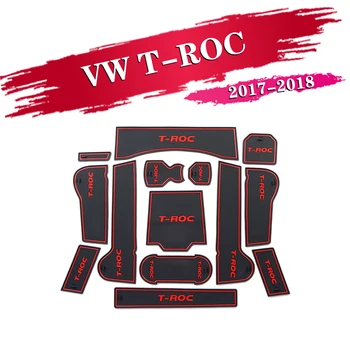 14PCS For VW T-ROC T ROC TROC 2017 2018 Car Accessories Inner Gate Slot Pad Non-Slip Cup Mats Anti Slip Door Groove Mat Interior
14PCS For VW T-ROC T ROC TROC 2017 2018 Car Accessories Inner Gate Slot Pad Non-Slip Cup Mats Anti Slip Door Groove Mat Interior