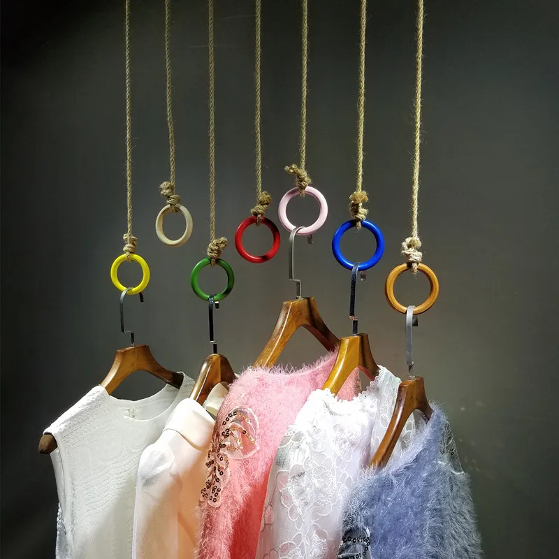Crochet Coat Hanger Door Wall Hook Home Decoration Accessories Hemp Rope Hanging Wooden Ring Clothes Chain Shelf Display Stand
Crochet Coat Hanger Door Wall Hook Home Decoration Accessories Hemp Rope Hanging Wooden Ring Clothes Chain Shelf Display Stand
