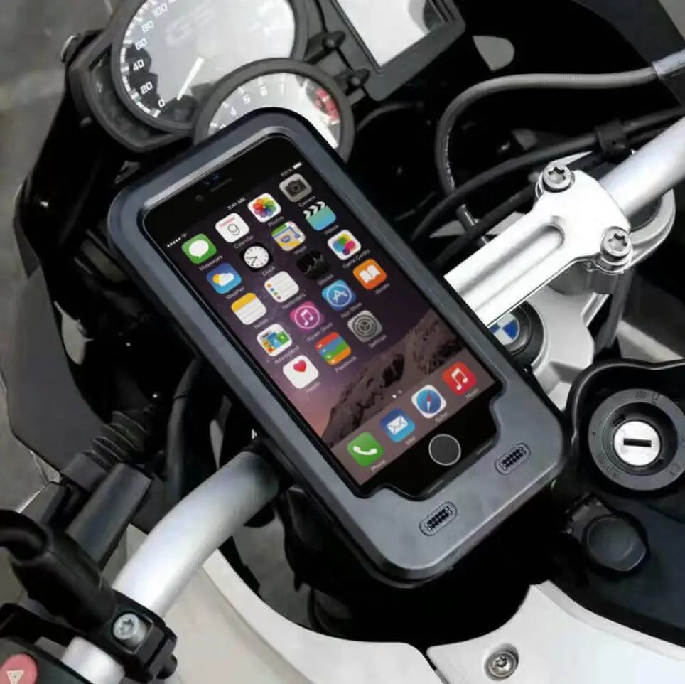 Applicable to iPhone 5G/S/SE/6/7/8/6plus/7plus/8plus bicycle waterproof mobile phone bracket motorcycle navigation bracket
Applicable to iPhone 5G/S/SE/6/7/8/6plus/7plus/8plus bicycle waterproof mobile phone bracket motorcycle navigation bracket